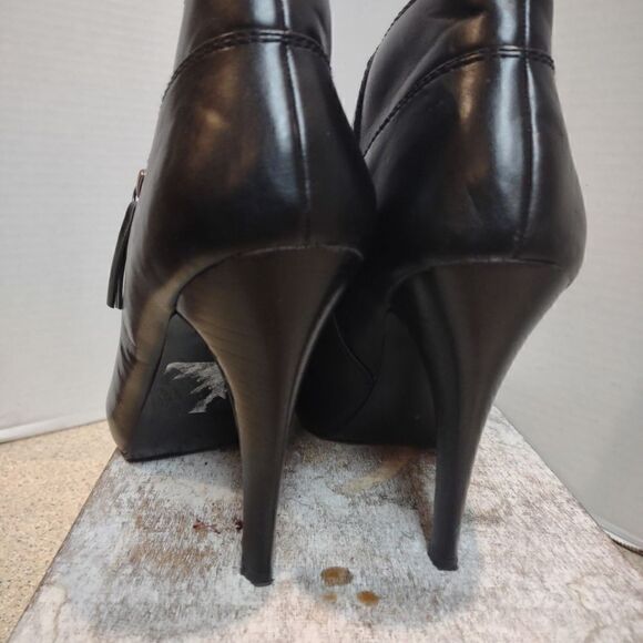 Vintage Nine West Leather Heels Size 10 4.5" - Picture 8 of 8